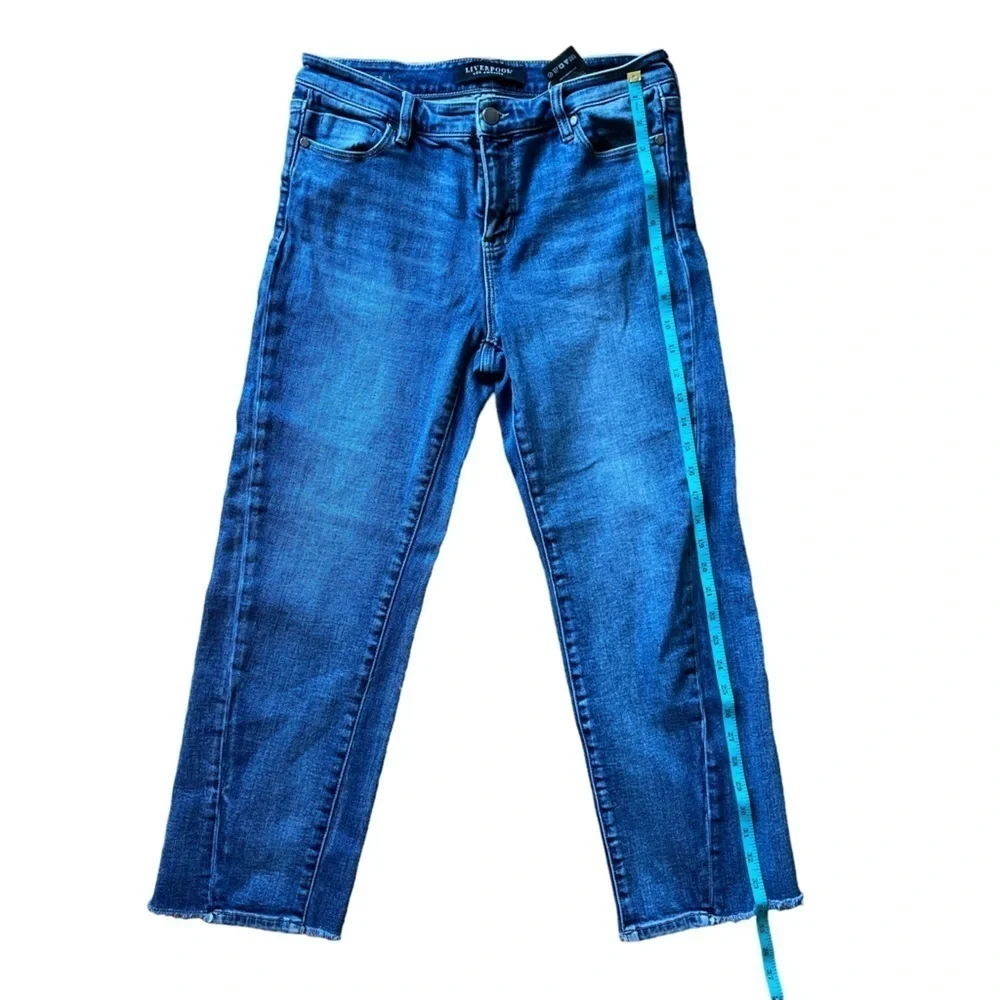 Liverpool cropped jeans